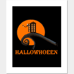 HALLOWHOEEN Posters and Art